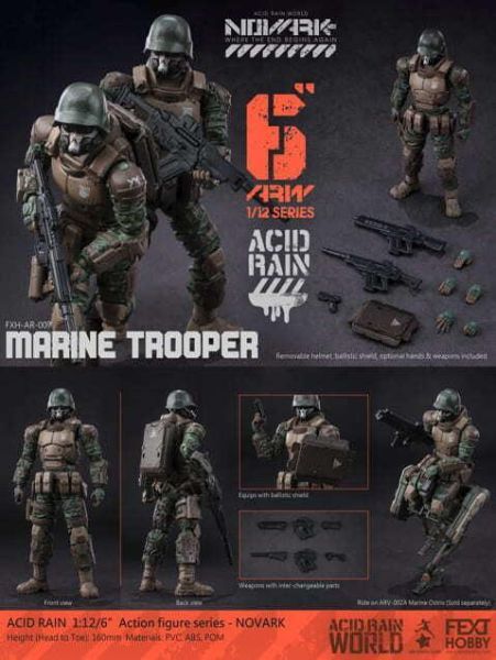 【史派克工廠 】結單 免運9月 酸雨戰爭 Acid Rain NOVARK FXH-AR-007 陸上重步兵 0817 酸雨戰爭 Acid Rain NOVARK FXH-AR-007 陸上重步兵