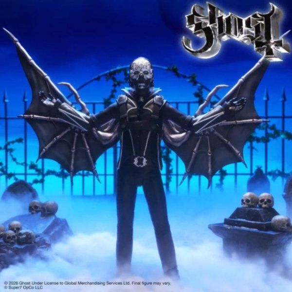 【史派克工廠】結單免運26年12月 Super7 7寸 瑞典搖滾樂隊Ghost Papa V Perpetua 0327 Super7 7寸 瑞典搖滾樂隊Ghost Papa V Perpetua