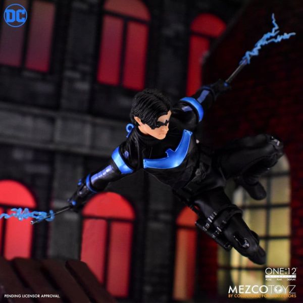 【史派克工廠】結單預購免運25年Q1 MEZCO One 12 Collective DC 夜翼 可動公仔 0910 MEZCO One 12 Collective DC 夜翼 可動公仔