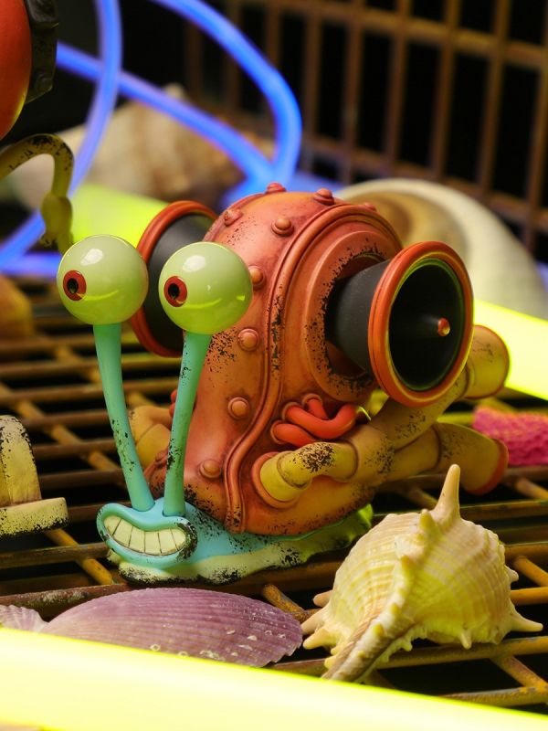 【史派克工廠】結單 預購免運Q1 末那末匠 松岡道弘 海綿寶寶 小蝸 音樂派對 賽博龐克風 藝術風 雕像 訂 1024 末那末匠 松岡道弘 海綿寶寶 小蝸 音樂派對 賽博龐克風 藝術風 雕像