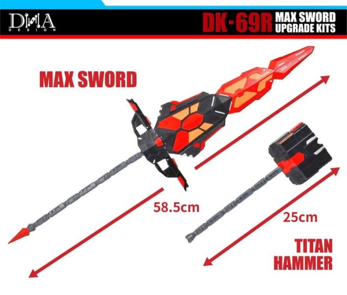 【史派克工廠】預購免運26年3月 DNA DK69R Max Sword 福特 大劍 DK-69R 0121 DNA DK69R Max Sword 福特 大劍 DK-69R