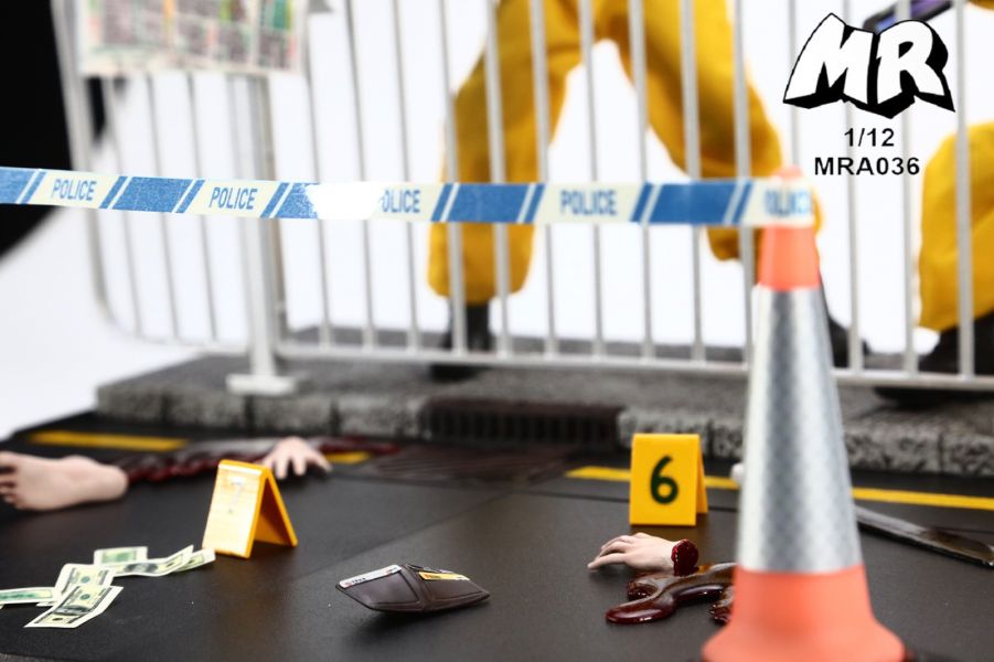 【史派克工廠】結單免運25年Q3 MR.Figures 1/12街頭三星道具 案發現場重口味場景 案發調查組員 0418 MR.Figures 1/12街頭三星道具 案發現場重口味場景 案發調查組員