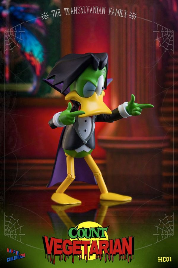 【史派克工廠】預購免運26年Q2 幸福童年 6寸 怪鴨歷險記 素食伯爵 可動 #HC01 再販 0108 幸福童年 6寸 怪鴨歷險記 素食伯爵 可動 #HC01 再販