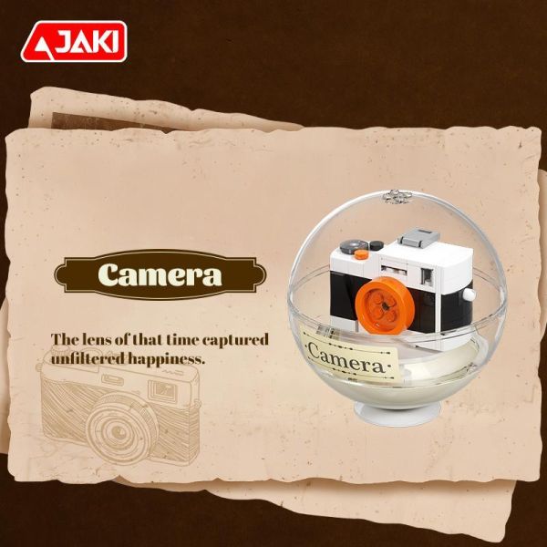 【史派克工廠】預購免運26年5月 佳奇 JAKI KJ013 復古電器積木盲盒 英文版 中盒6入 0507 佳奇 JAKI KJ013 復古電器積木盲盒 英文版 中盒6入