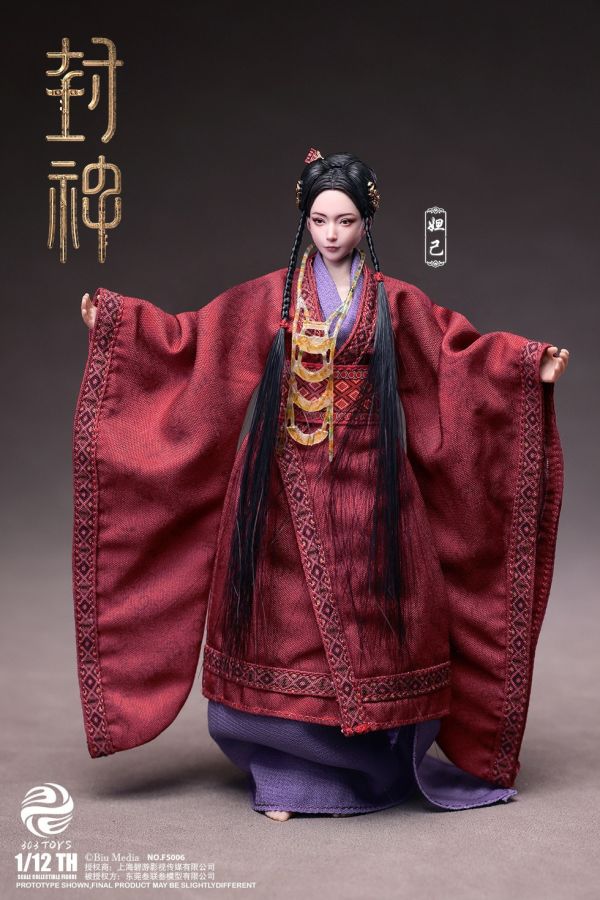 【史派克工廠】結單免運25年Q4 303TOYS 1/12 封神第一部 朝歌風雲 妲已 狐妖版 冀州蘇氏版 0506 303TOYS 1/12 封神第一部 朝歌風雲 妲已 狐妖版 冀州蘇氏版