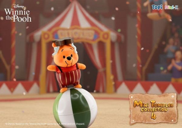 【史派克工廠】結單免運26年6月 TOPI Mini-X 不倒翁公仔收藏4 小熊維尼 一中盒6入 0202 TOPI Mini-X 不倒翁公仔收藏4 小熊維尼 一中盒6入