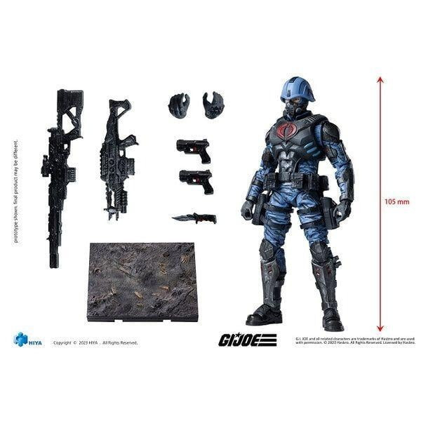 【史派克工廠】結單 預購Q3 海雅 HIYA 1/18 可動 極致迷你系列 除暴突擊隊 Cobra Trooper 0216 海雅 HIYA 1/18 可動 極致迷你系列 除暴突擊隊 Cobra Trooper