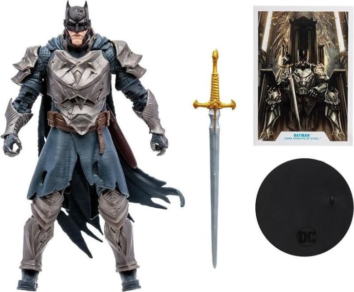 【史派克工廠】現貨 麥法蘭 7吋 鋼鐵騎士 蝙蝠俠 中世紀 黑暗騎士 DC MULTIVERSE 0911 麥法蘭 7吋 鋼鐵騎士 蝙蝠俠 中世紀 黑暗騎士 DC MULTIVERSE