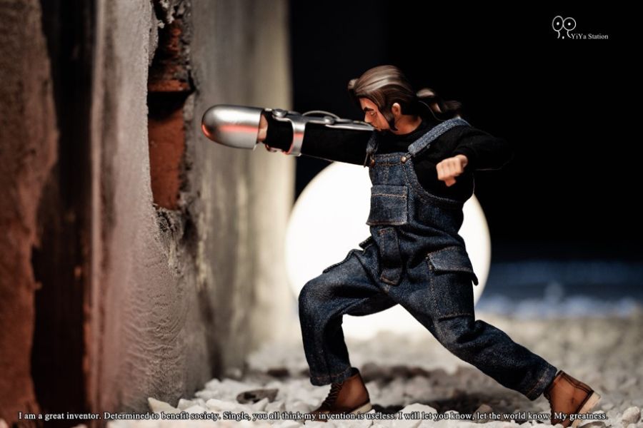 【史派克工廠】結單 預購免運23年Q4  YiYa工作室 1/6 耿大俠 12吋 中國抖音發明家 0804 YiYa工作室 1/6 耿大俠 12吋 中國抖音發明家