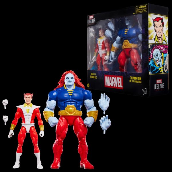 【史派克工廠】結單25年12月 孩之寶 漫威 星狐 & 宇宙冠軍 傳奇 6吋人物雙入組 1023 孩之寶 漫威 星狐 & 宇宙冠軍 傳奇 6吋人物雙入組