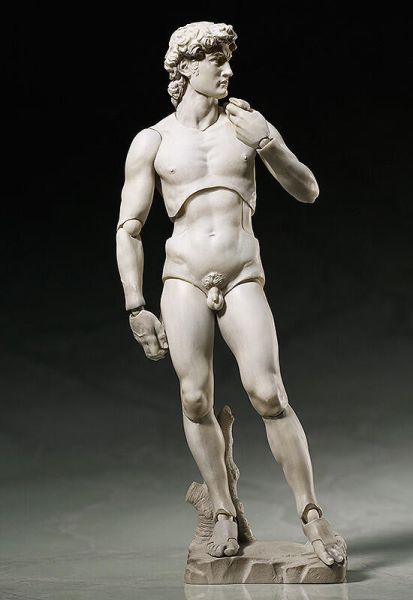 【史派克工廠】結單26年4月 代理版 Figma 桌上美術館 大衛像 可動 完成品 0630 代理版 Figma 桌上美術館 大衛像 可動 完成品