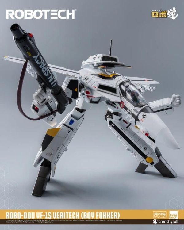 【史派克工廠】結單24年Q4 threezero ROBO道 超時空要塞 VF-1S 女武神 羅伊·福卡機 0703 threezero ROBO道 超時空要塞 VF-1S 女武神 羅伊·福卡機