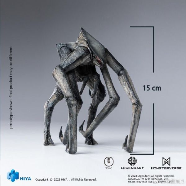 【史派克工廠】結單 預購免運Q1 HIYA 海雅 雌穆托 哥吉拉 2014 超可動 EXQUISITE BASIC 1020 HIYA 海雅 雌穆托 哥吉拉 2014 超可動 EXQUISITE BASIC