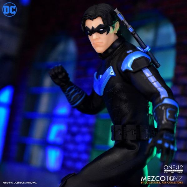 【史派克工廠】結單預購免運25年Q1 MEZCO One 12 Collective DC 夜翼 可動公仔 0910 MEZCO One 12 Collective DC 夜翼 可動公仔