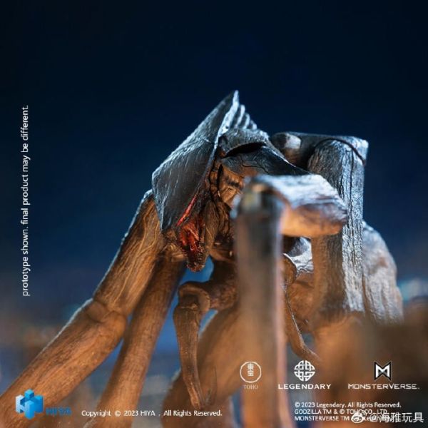 【史派克工廠】結單 預購免運Q1 HIYA 海雅 雌穆托 哥吉拉 2014 超可動 EXQUISITE BASIC 1020 HIYA 海雅 雌穆托 哥吉拉 2014 超可動 EXQUISITE BASIC