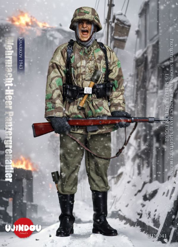【史派克工廠】結單免運25年Q1 御戰道UJINDOU 1/6 二戰德軍國防軍裝甲擲彈兵 哈爾科夫1943 0103 御戰道UJINDOU 1/6 二戰德軍國防軍裝甲擲彈兵 哈爾科夫1943