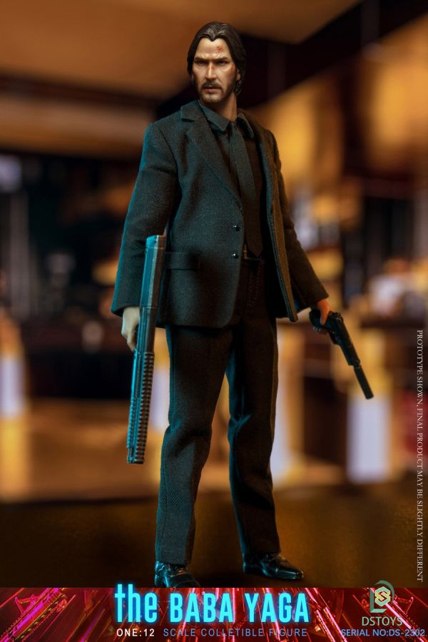 【史派克工廠】結單 預購Q3 DSTOYS DS-2302 1/12 捍衛任務 John Wick 基努李維 6寸 0531 DSTOYS DS-2302 1/12 捍衛任務 John Wick 基努李維 6寸