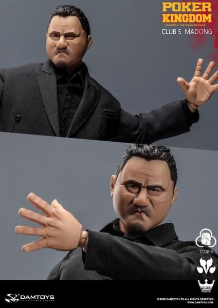 【史派克工廠】結單免運26年Q1 DAMTOYS 1/6 撲克王國 草花5 可動人偶 GK030-A 0829 DAMTOYS 1/6 撲克王國 草花5 可動人偶