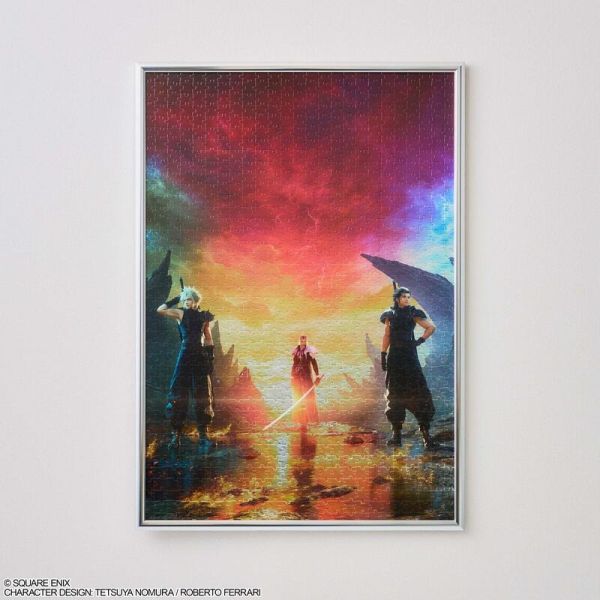 【史派克工廠】結單25年4月 SQEX 太空戰士7 FFVII 重生 宣傳海報封面Key Art 千片拼圖 1216 SQEX 太空戰士7 FFVII 重生 宣傳海報封面Key Art 千片拼圖