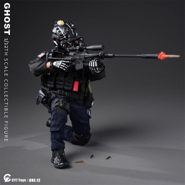 【史派克工廠】結單 免運 27年2月 CY7 Toys 黑夜幽靈 1/12可動人偶 1028 CY7 Toys 黑夜幽靈 1/12可動人偶