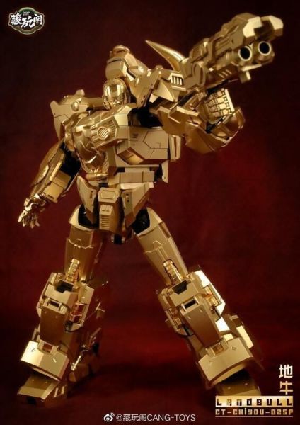 【史派克工廠】現貨 藏玩閣 CANG-TOYS 蚩尤神 衝雲霄 黃金牛 金地牛 金野牛 0407 藏玩閣 CANG-TOYS 蚩尤神 衝雲霄 黃金牛 金地牛 金野牛