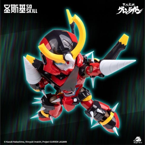 【史派克工廠】預購免運 26年12月 聖斯基 天元突破 紅蓮螺岩 Q版 組裝模型 1102 聖斯基 天元突破 紅蓮螺岩 Q版 組裝模型