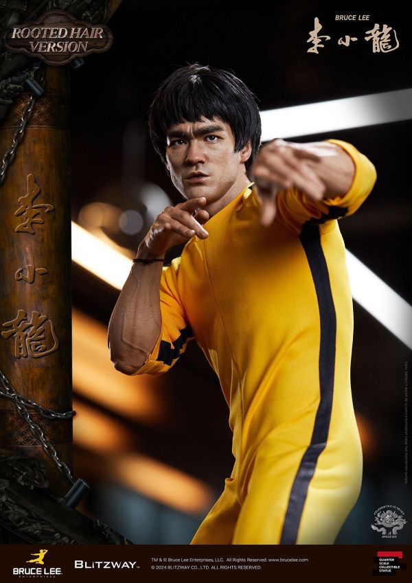 【史派克工廠】結單 預購24年Q4 Blitzway 1/4 Bruce Lee 李小龍植髮雕像 -SS-22401 0411 Blitzway 1/4 Bruce Lee 李小龍植髮雕像 BW-SS-22401