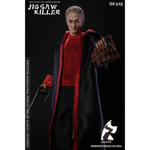【史派克工廠】結單免運25年Q2 BIGDOG STUDIO NO:SC011奪魂鋸 拼圖狂魔 1/6可動人偶 0416 BIGDOG STUDIO NO:SC011奪魂鋸 拼圖狂魔 1/6可動人偶