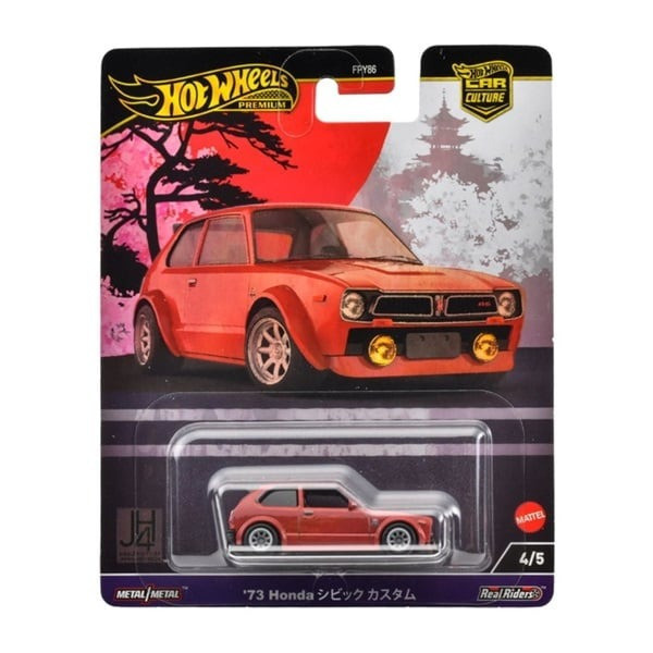 【史派克工廠】結單預購24年10月 Hot wheels 風火輪 汽車文化 JAPAN HISTORICS4 73 Honda Civic Custom HRV85-9866 0822 Hot wheels 風火輪 汽車文化 JAPAN HISTORICS4 73 Honda Civic Custom HRV85-9866