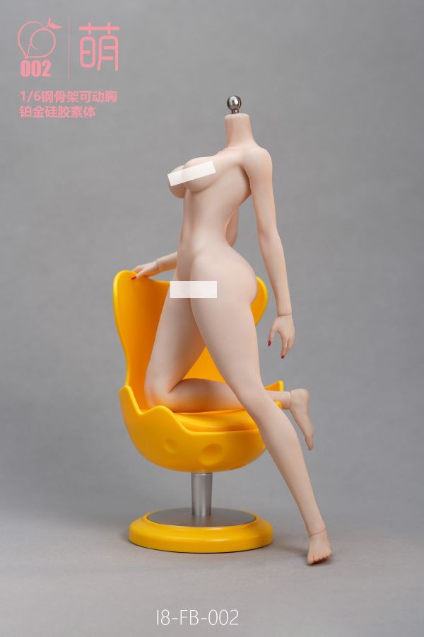 【史派克工廠】預購26年Q2 I8TOYS 1/6 鋼骨架鉑金矽膠全包膠可動胸素體 1107 I8TOYS 1/6 鋼骨架鉑金矽膠全包膠可動胸素體