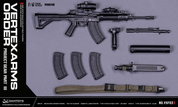 【史派克工廠】結單 免運Q1 DAMTOYS 1/6 銳械戰備武器吊卡 第三彈 VSF03-ABCDE 共5款 0924 DAMTOYS 1/6 銳械戰備武器吊卡 第三彈 VSF03-ABCDE 共5款