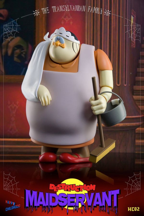 【史派克工廠】結單免運25年Q2 幸福童年 1/12 伯爵鴨 破壞女僕 南妮 怪鴨歷險記 可動人偶 HC02 0219 幸福童年 1/12 伯爵鴨 破壞女僕 南妮 怪鴨歷險記 可動人偶 HC02