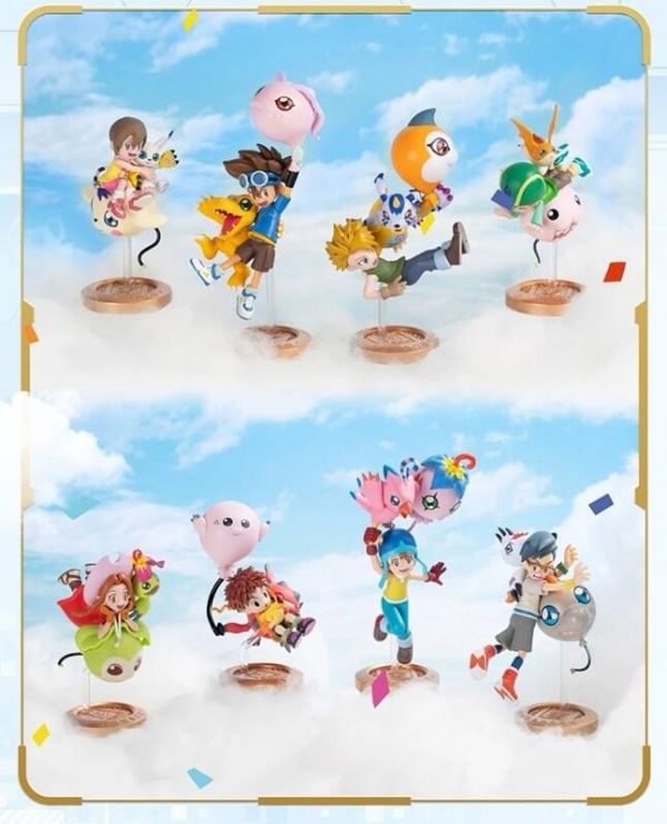 【史派克工廠】結單25年4月 BNFIGURE Q 盒玩 數碼寶貝大冒險 25週年版 中盒8入 1217 BNFIGURE Q 盒玩 數碼寶貝大冒險 25週年版 中盒8入