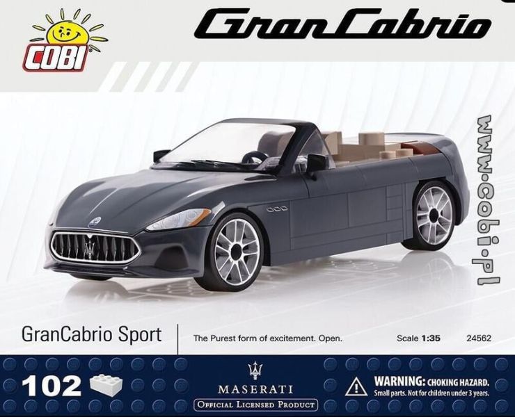 【史派克工廠】現貨 COBI-24562 積木 瑪莎拉蒂 敞篷跑車運動版 1:35 樂高 lego COBI-24562 積木 瑪莎拉蒂 敞篷跑車運動版 1:35 樂高 lego