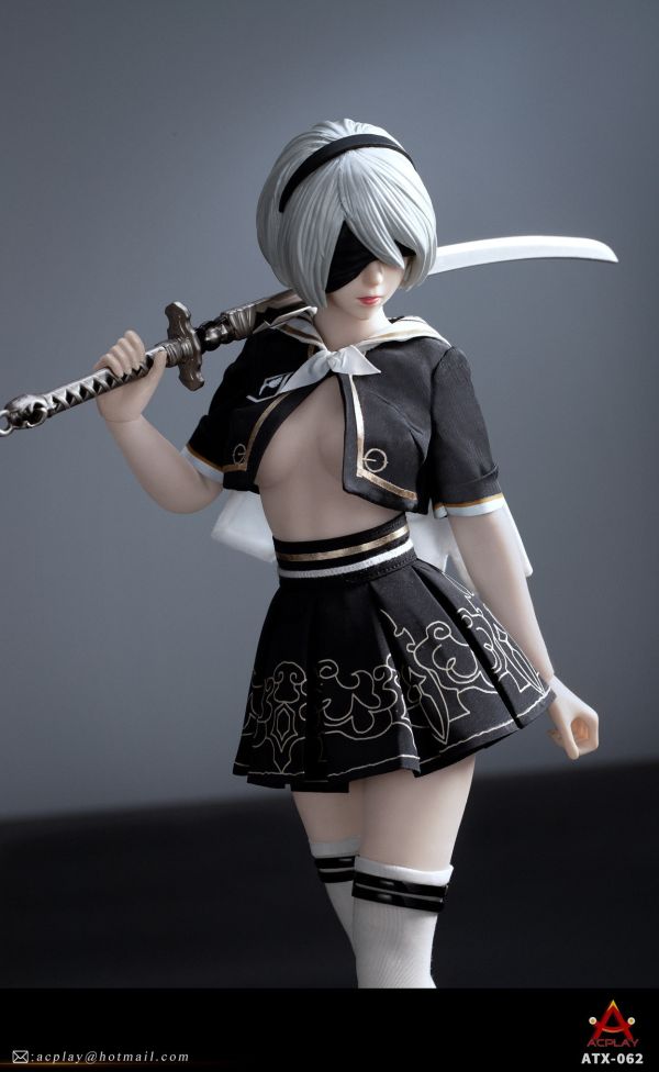 【史派克工廠】預購免運25年Q4 ACPLAY 1/6 尼爾 2B 人造人 性感JK服飾套裝 ATX-062 0711 ACPLAY 1/6 尼爾 2B 人造人 性感JK服飾套裝 ATX-062