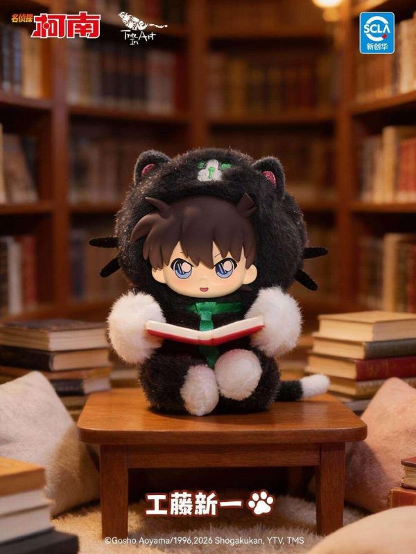 【史派克工廠】結單免運5月 原谷動漫 名偵探柯南 貓貓meow 搪膠毛絨 盲盒 8款 一中盒6入 0310 原谷動漫 名偵探柯南 貓貓meow 搪膠毛絨 盲盒 8款 一中盒6入