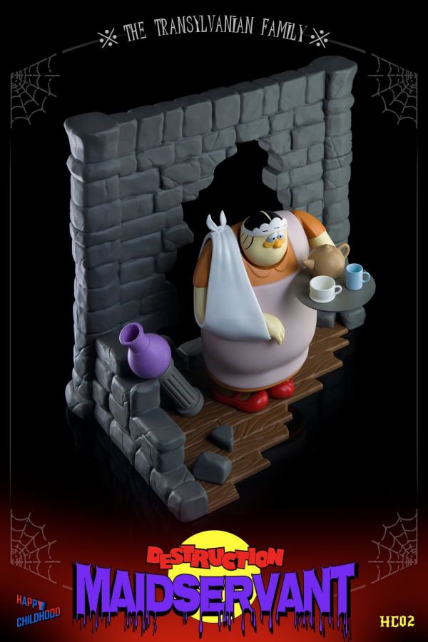 【史派克工廠】結單免運25年Q2 幸福童年 1/12 伯爵鴨 破壞女僕 南妮 怪鴨歷險記 可動人偶 HC02 0219 幸福童年 1/12 伯爵鴨 破壞女僕 南妮 怪鴨歷險記 可動人偶 HC02