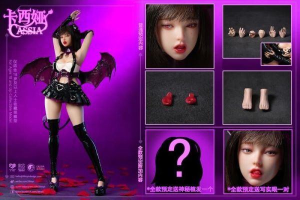 【史派克工廠】預購免運26年Q3 I8TOYS 罐 1/6 卡西亞 紫裔魅魔 可動人偶 i8-G001 0325 I8TOYS 罐 1/6 卡西亞 紫裔魅魔 可動人偶 i8-G001