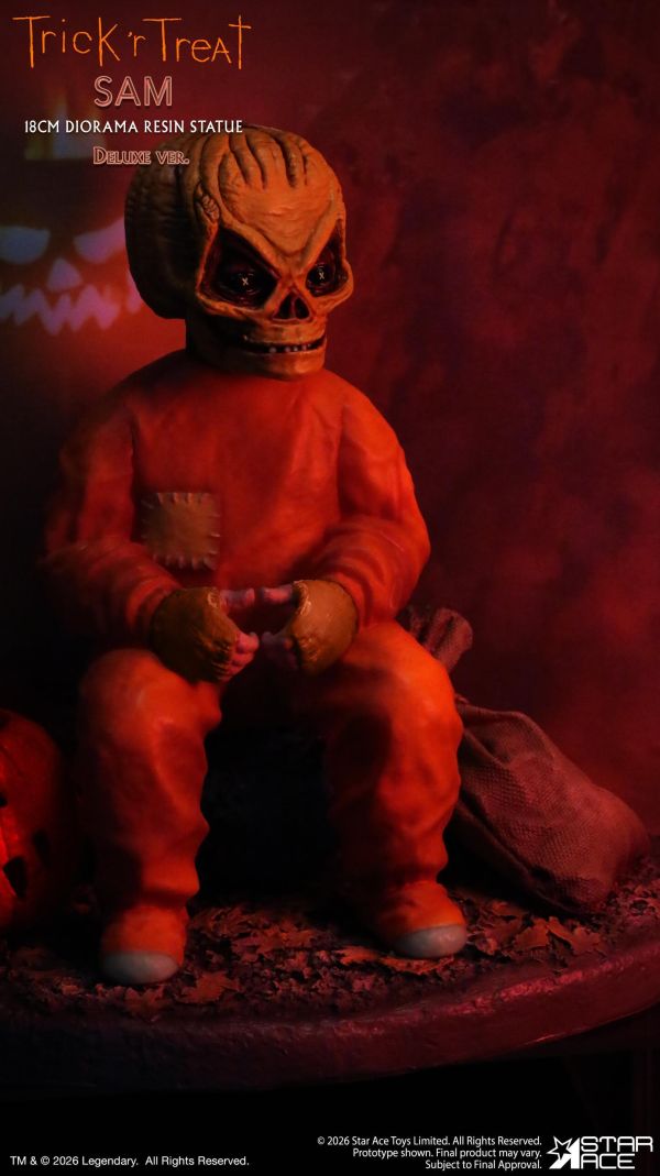 【史派克工廠】結單 免運Q1 Star Ace Toys《靈異萬聖夜Trick 'r Treat》Sam 場景雕像1014 Star Ace Toys《靈異萬聖夜Trick 'r Treat》Sam 場景雕像