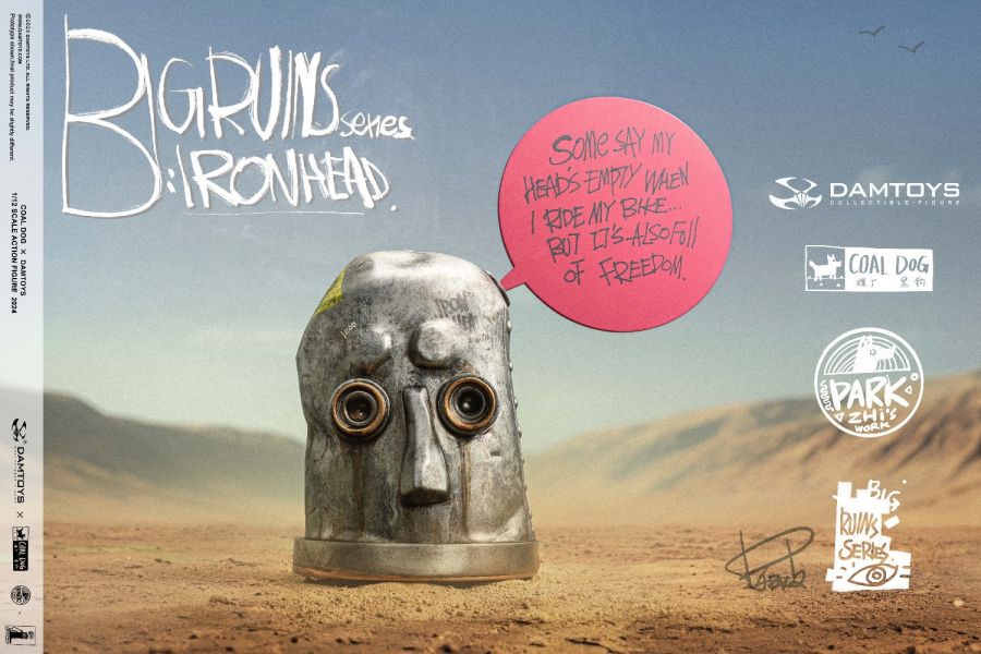 【史派克工廠】結單預購免運25年Q1 Coaldog煤廠黑狗 Damtoys 大廢墟 鐵頭托尼 22cm PES036 0911 Coaldog煤廠黑狗 Damtoys 大廢墟 鐵頭托尼 22cm PES036