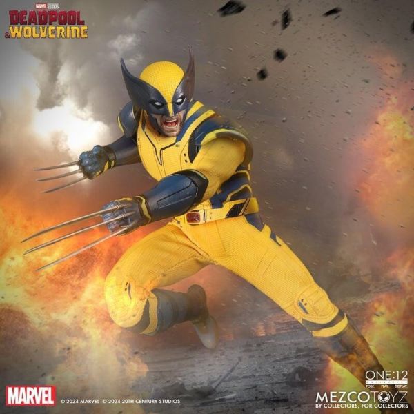 【史派克工廠】結單免運25年Q3 MEZCO Marvel 金鋼狼&死侍 電影版 金剛狼 豪華版 1216 MEZCO Marvel 金鋼狼&死侍 電影版 金剛狼 豪華版