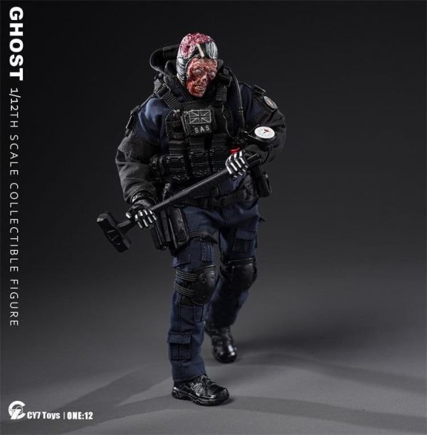 【史派克工廠】結單 免運 27年2月 CY7 Toys 黑夜幽靈 1/12可動人偶 1028 CY7 Toys 黑夜幽靈 1/12可動人偶