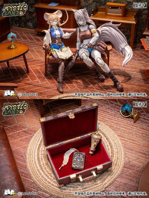 【史派克工廠】預購Q4 LADoTOYS 魔法大陸 ERA-005 鼠娘 瑪格麗特 瑪斯 研究員 1/12 0423 LADoTOYS 魔法大陸 ERA-005 鼠娘 瑪格麗特 瑪斯 研究員 1/12