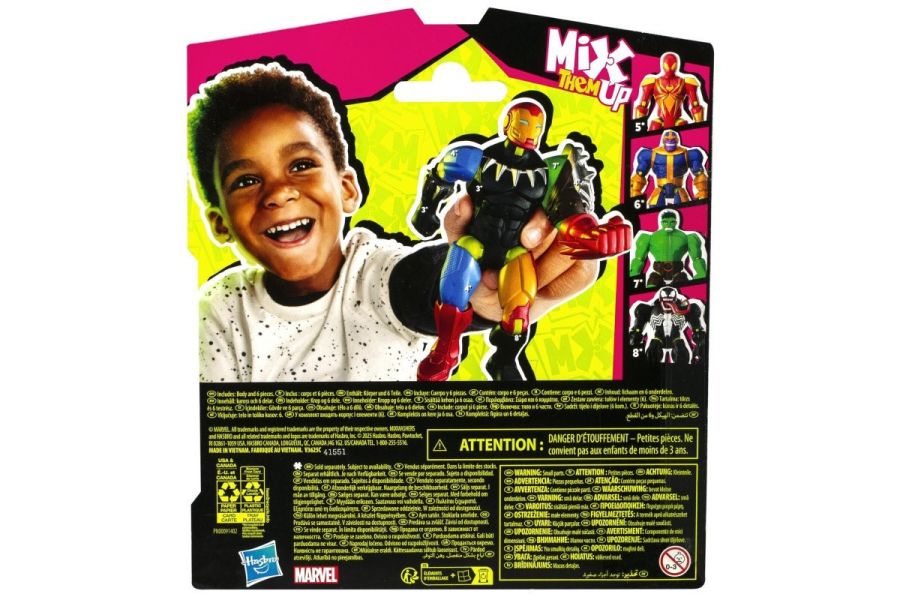 【史派克工廠】結單25年1月 孩之寶 漫威復仇者聯盟 混搭戰隊 鋼鐵人 1226 孩之寶 漫威復仇者聯盟 混搭戰隊 鋼鐵人