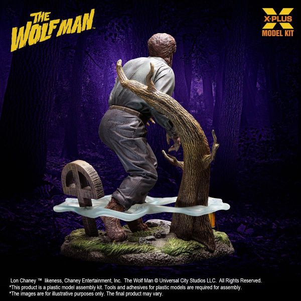 【史派克工廠】結單 免運11月 X-PLUS 狼人The Wolf Man 小朗 錢尼 狼人 1/8 組裝 再版 0923 X-PLUS 狼人The Wolf Man 小朗 錢尼 狼人 1/8 塑膠組裝