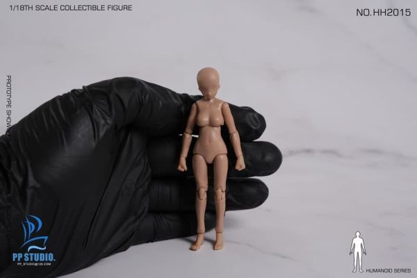 【史派克工廠】預購26年Q1 PP STUDIO 1/18 女款小麥色素體 女款美白色素體 0120 PP STUDIO 1/18 男黑膚色素體 高肩 矮肩