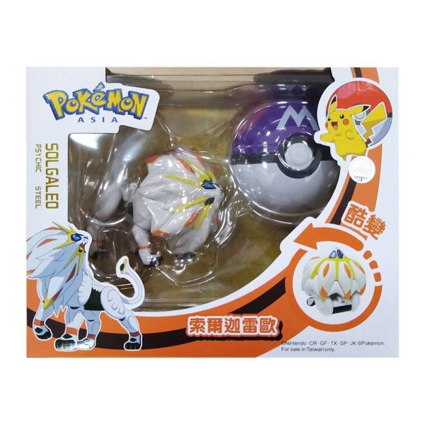 【史派克工廠】售完 POKEMON 寶可夢變形系列 Pokemon solgaleo 索爾迦雷歐 0531 POKEMON 寶可夢變形系列 Pokemon solgaleo 索爾迦雷歐