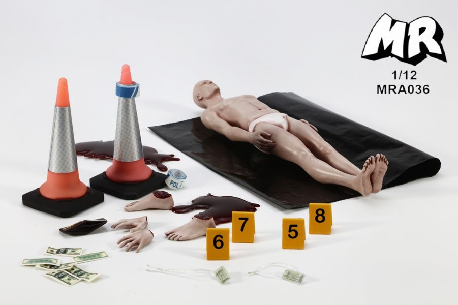 【史派克工廠】結單免運25年Q3 MR.Figures 1/12街頭三星道具 案發現場重口味場景 案發調查組員 0418 MR.Figures 1/12街頭三星道具 案發現場重口味場景 案發調查組員