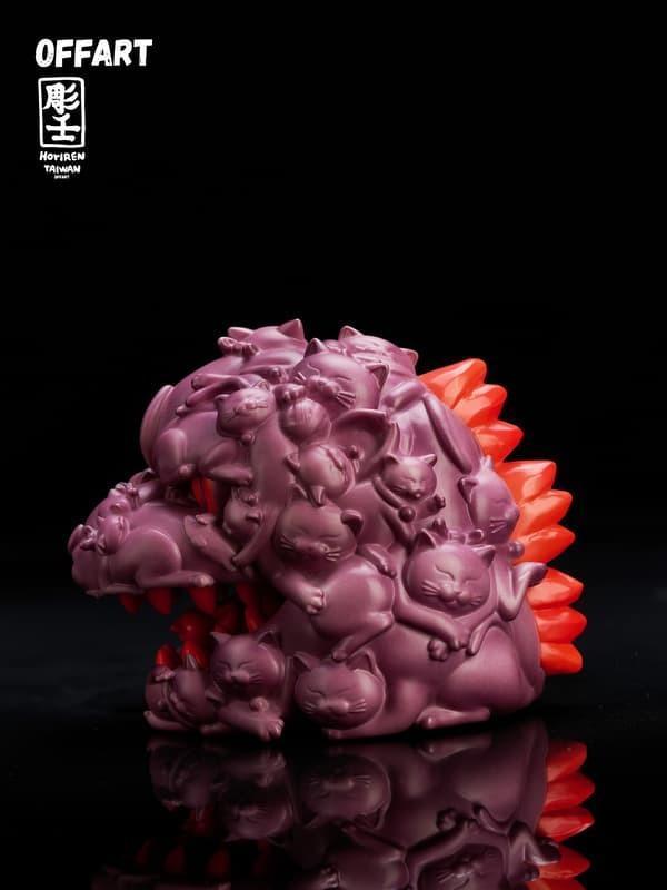 【史派克工廠】預購免運26年6月 OFF ART x 彫壬 百貓紅蓮 溫變 Mini 迷你頭雕 紫焰熔變版 0225 OFF ART x 彫壬 百貓紅蓮 溫變 Mini 迷你頭雕 紫焰熔變版