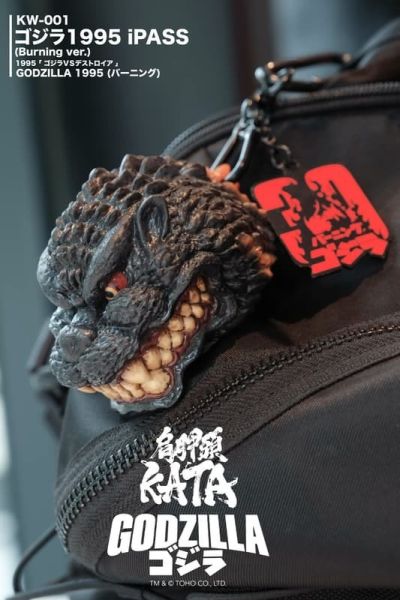 【史派克工廠】結單26年Q2 肩胛頭 哥吉拉1995 iPASS 一卡通 Burning ver. 1201 肩胛頭 哥吉拉1995 iPASS 一卡通 Burning ver.